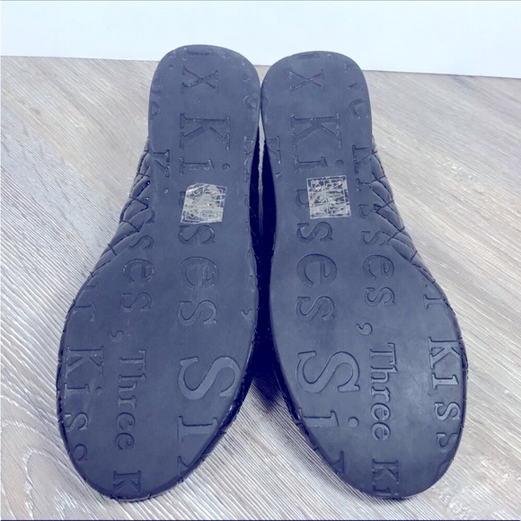 Falchi pattern Leather Loafers, size 7B - Picture 5 of 5